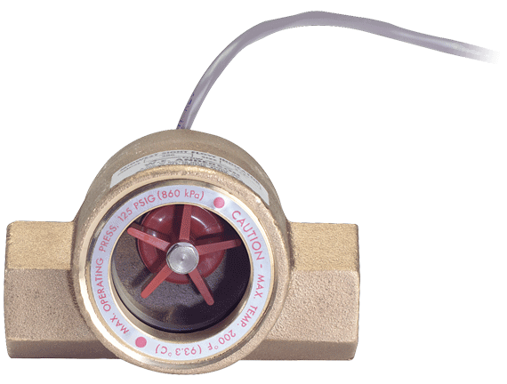 Dwyer Sight Flow Indicator/Transmitter, Series SFI-100T